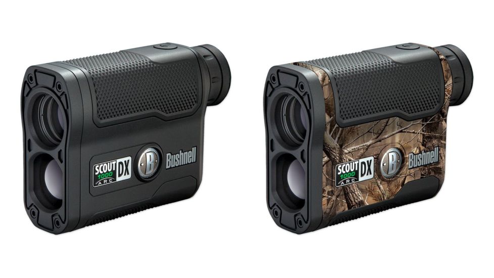 Bushnell Scout DX 1000 ARC 6x21 Laser Rangefinder, Black, Realtree AP