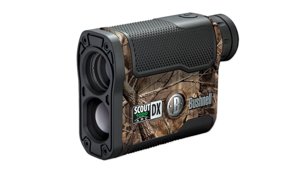 Factory DEMO, Bushnell Scout DX 1000 ARC 6x21 Laser Rangefinder, RealTree AP 202356 