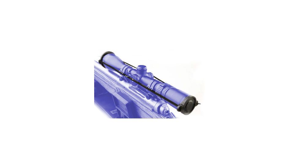 Butler Creek Quick Detach Scope Cover Black Small EP/Small OBJ, Clam 40029