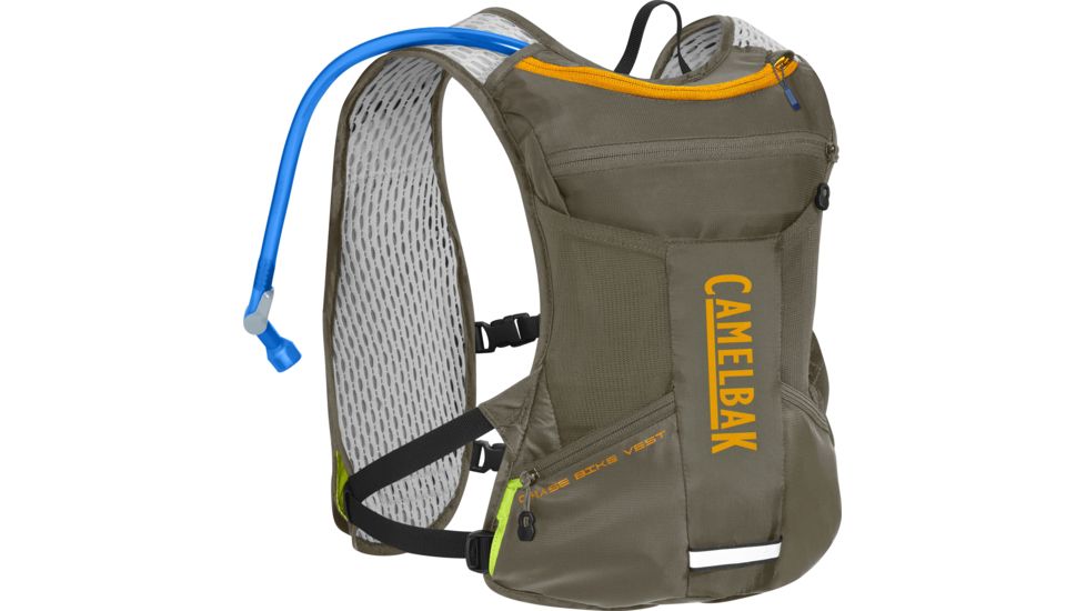 CamelBak Chase Bike Vest, Grey/Poppy, 50oz, 1477201000