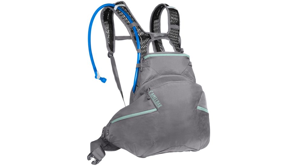 CamelBak Womens Solstice Lr 10 Hydration Pack, 100 oz, Gunmetal/blue haze, 100oz, 2189002000