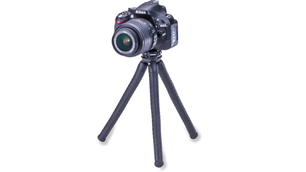 Carson BoaPod Flexible Leg Tripod w/Universal Smartphone Adapter, Black, TR-050