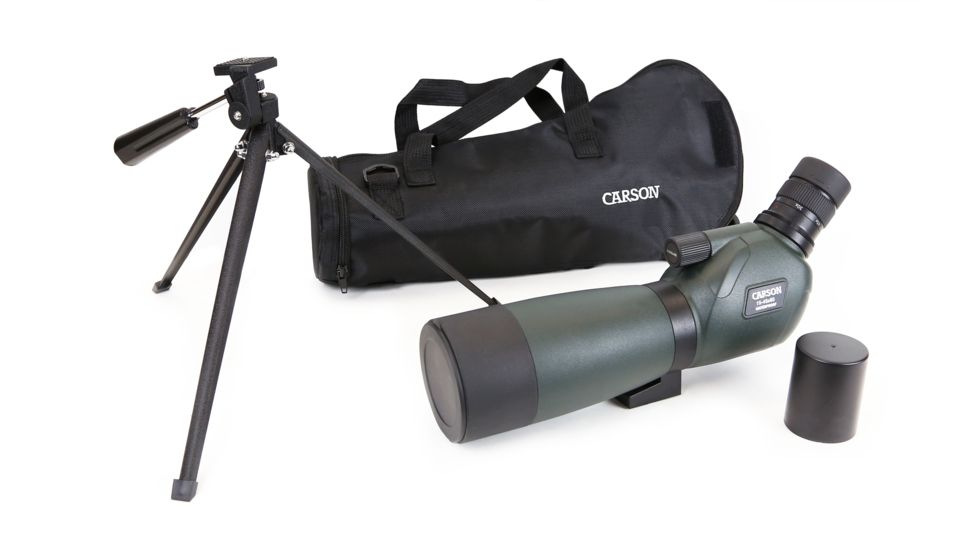 Carson EverGlade 15-45x60mm Spotting Scope, Black/Grey SS-560