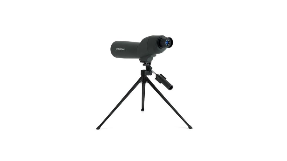 Celestron 20-60x60mm Zoom Refractor Straight Spotting Scope, Green 52229