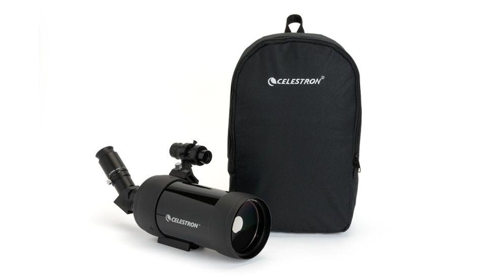 Celestron C90 Maksutov Angled Black Spotting Scope