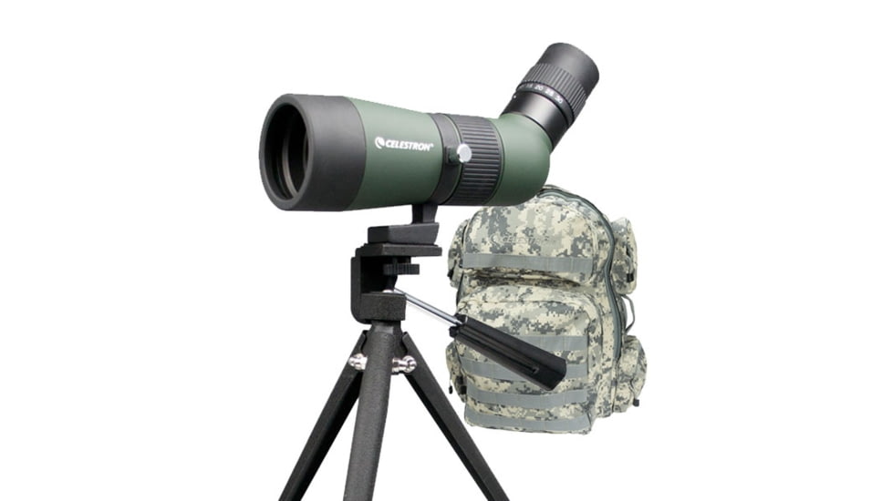 Celestron LandScout 10-30x50mm Spotting Scope, Backpack Kit 52324