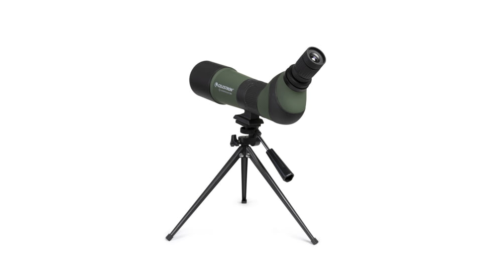 Celestron LandScout 20-60x65 Spotting Scope w/Smartphone Adapter, K9, OD Green, 52328