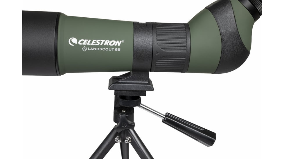 Celestron LandScout 20-60x65 Spotting Scope w/Smartphone Adapter, K9, OD Green, 52328