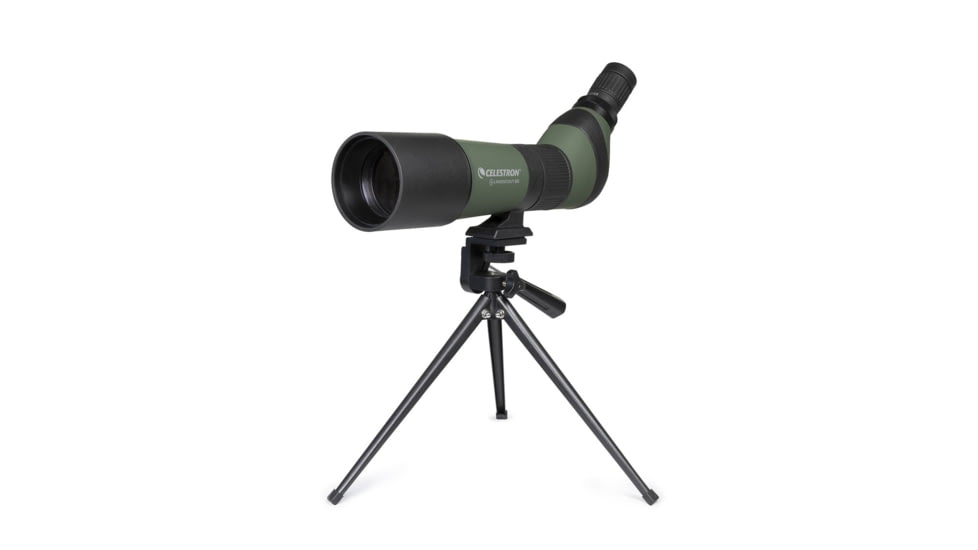 Celestron LandScout 20-60x65 Spotting Scope w/Smartphone Adapter, K9, OD Green, 52328