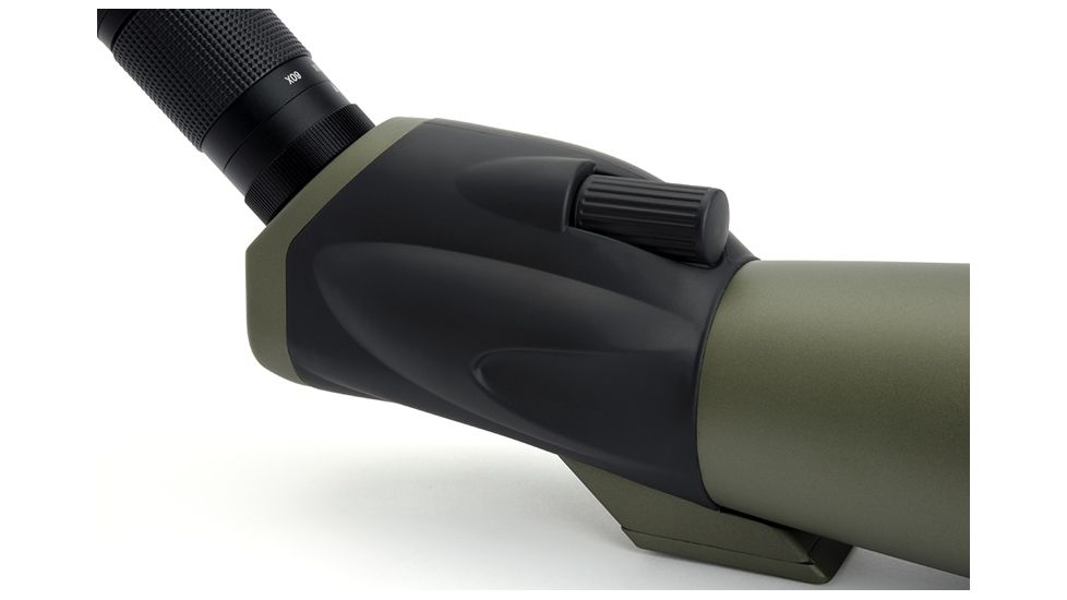 OpticsPlanet Exclusive Celestron Ultima 80mm Angled Spotting Scope, Olive Green/Black w/Tripod 93606 52250-OP