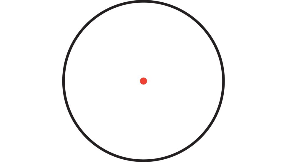 Aimpoint Hunter H30S Red Dot Reflex Sight, 2 MOA Dot Reticle, Black, Semi Matte, Anodized, 12690