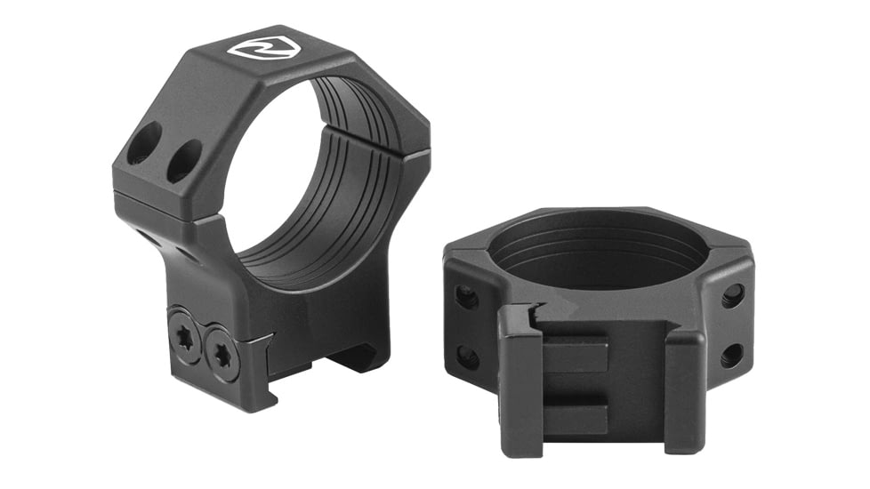 Riton by Contessa 34mm Light Picatinny Rifle Scope Rings, 12mm height, Black, NSN #, XRC3412A23