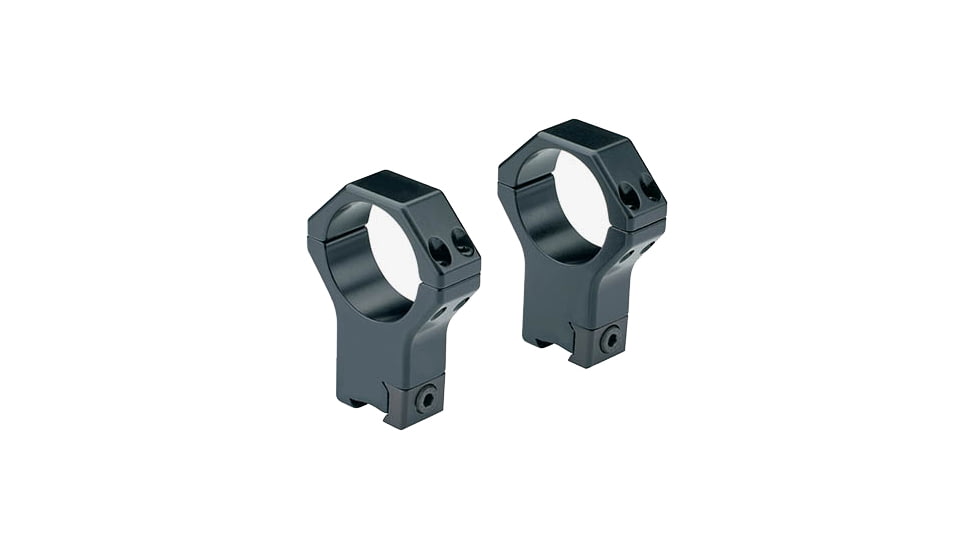 Contessa Dovetail Rings for 11 or 12mm 60 rails, 26mm, High, 1in, Black, SDT01/C
