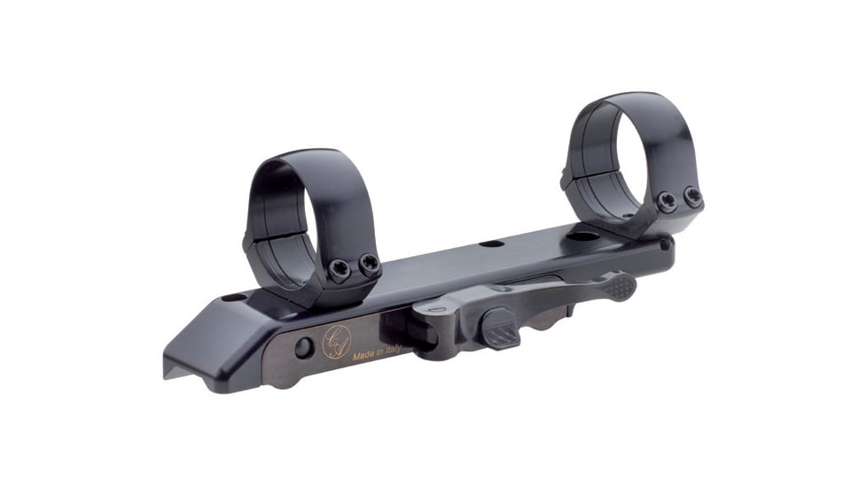 Contessa Blaser Rifle Compatible QD Simple Mounts - Standard, Black, 0 MOA, SBB02