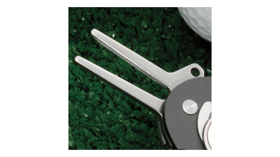 CRKT Gekkota Golf Divot Tool w/ Divot Fork, Screwdriver, Bottle Opener, Ball Marker 5310