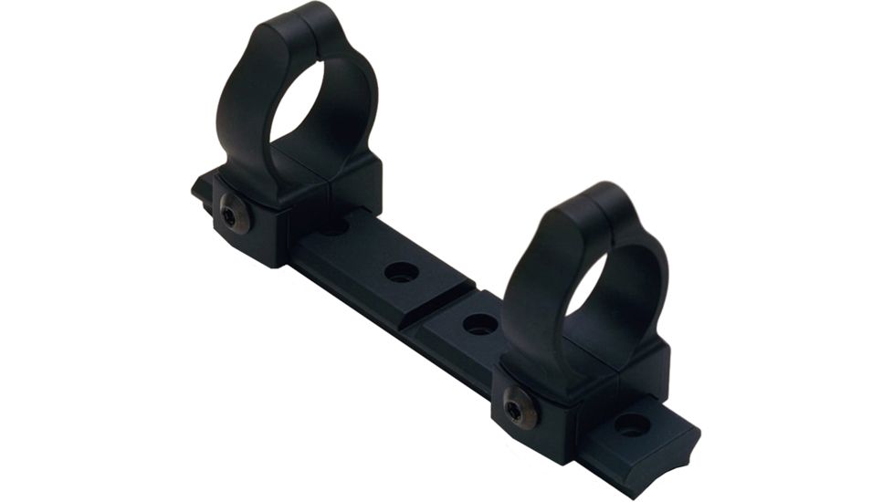 CVA Z2 Alloy Integral Ring-Base, Medium, Black, Optima 80932