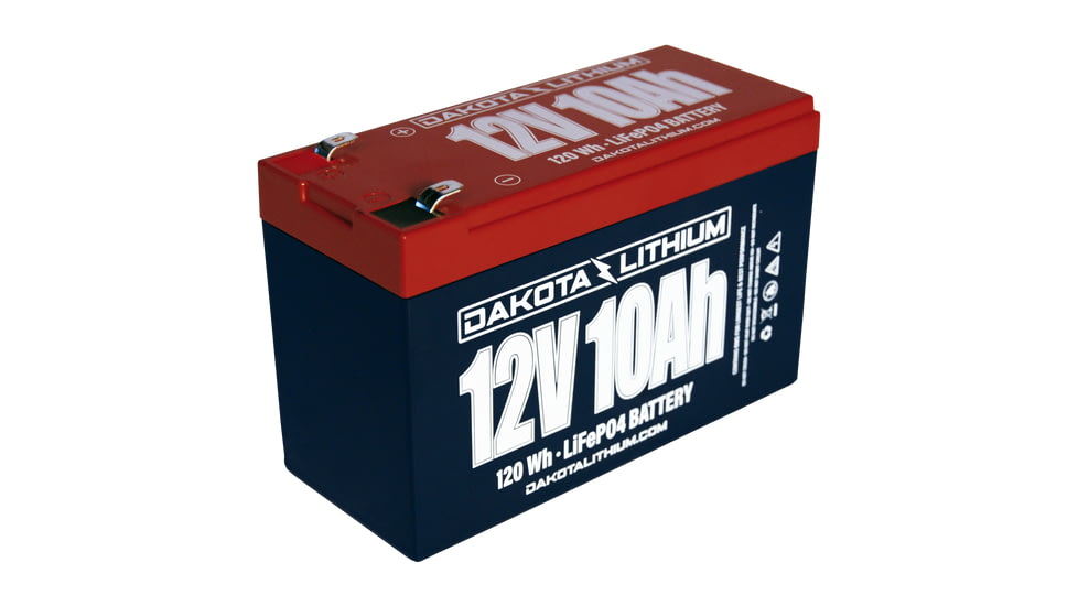 Dakota Lithium 12V 10Ah Battery, PID12V10AH