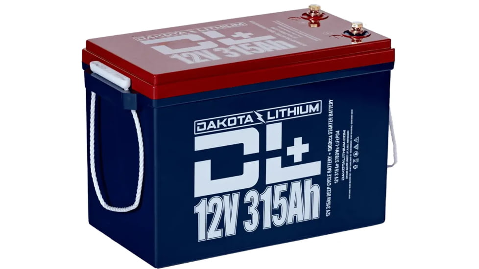 Dakota Lithium Plus 12V 315Ah Lifepo4 Dual Purpose Battery, PID12V280AHPLUS