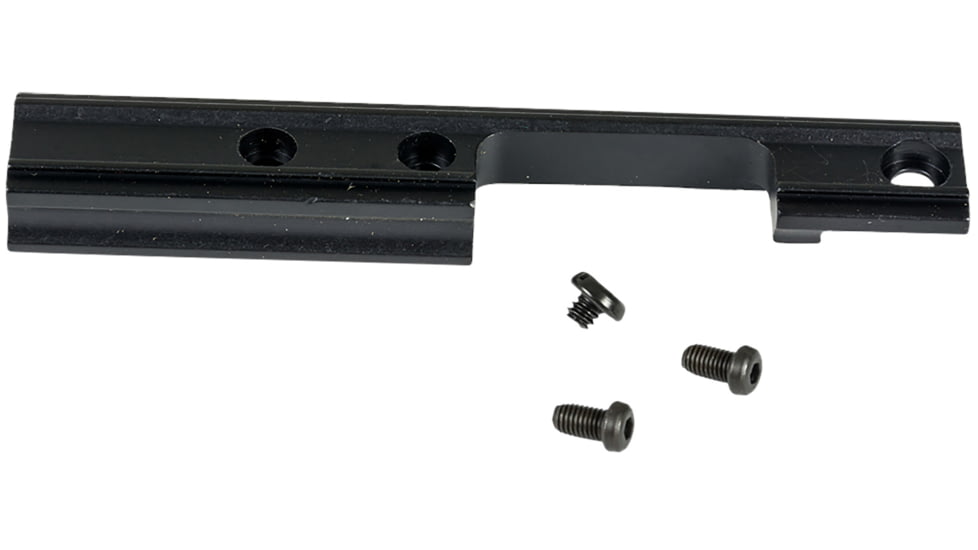 Davey Crickett Rifle Scope Mount, Left Hand, Matte Black, 80044