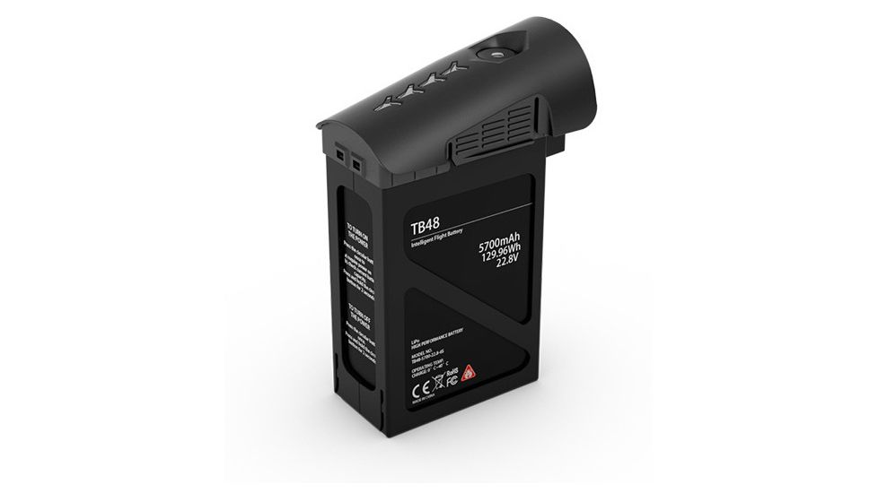 DJI Innovations Inspire 1 TB48 5700mAh Intelligent Flight Battery, Part 91, Black CPBX000151