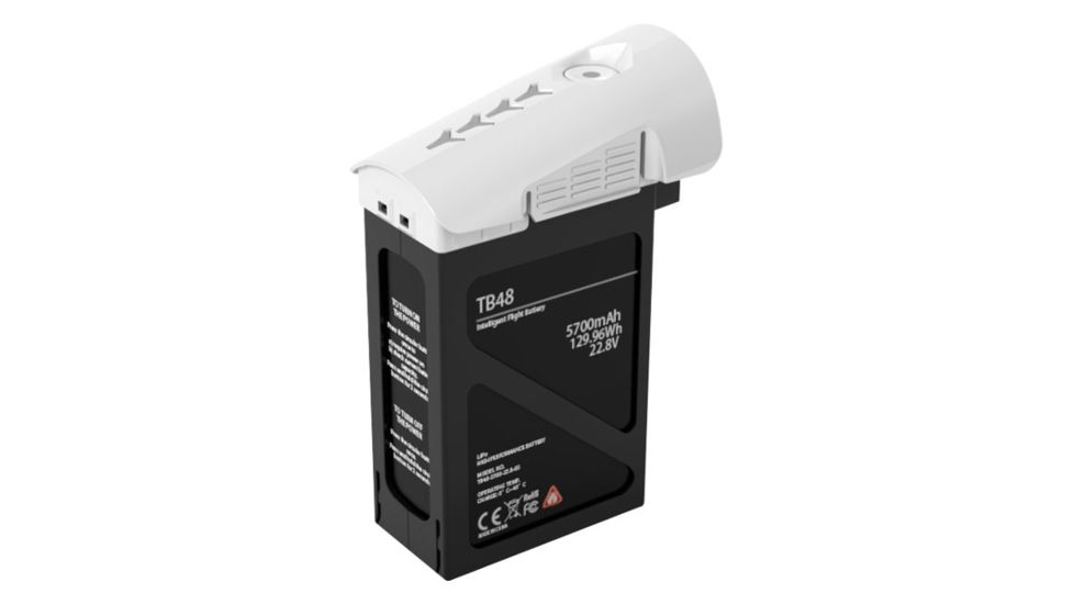 DJI Innovations Inspire 1 TB48 Intelligent Flight Battery, 5700mAh, Black CPBX000010