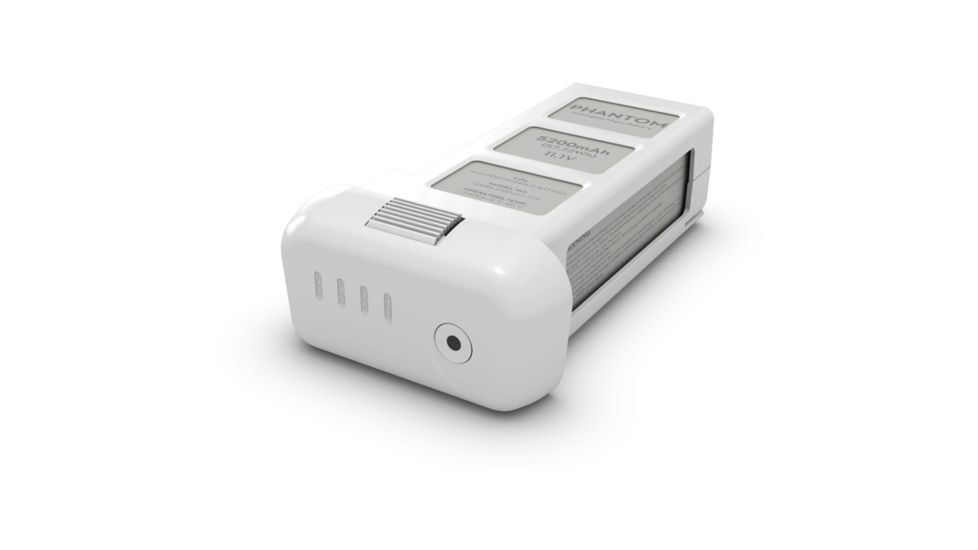 DJI Innovations Phantom 2 Vision Intelligent Flight Battery, 5200mAh,  PART 29, White CPPT000395
