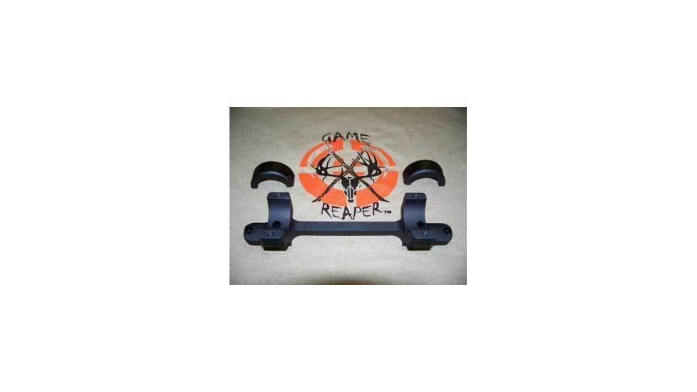 DNZ Products Game Reaper Scope Mount - Savage All Round Receiver Short Action, Low Ring, 0 MOA, Right Hand, 1 in Tube, Silver, 15200