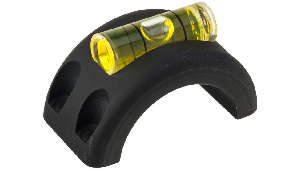 DNZ Products Freedom Reaper Tactical Ring w/ Level Added, 4 Screws per Ring, 1 inch, Black, 1TRLE