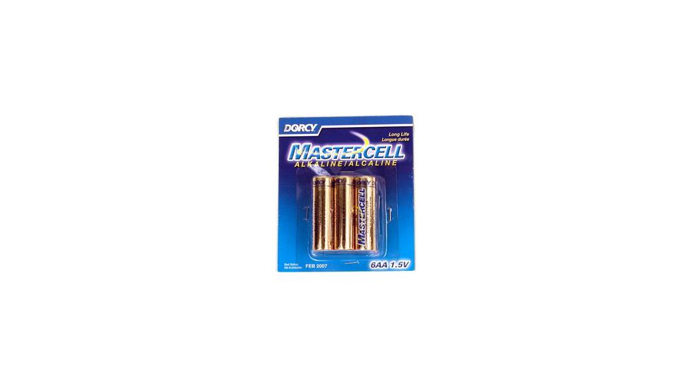 Dorcy Alkaline AA Batteries - 6 pack