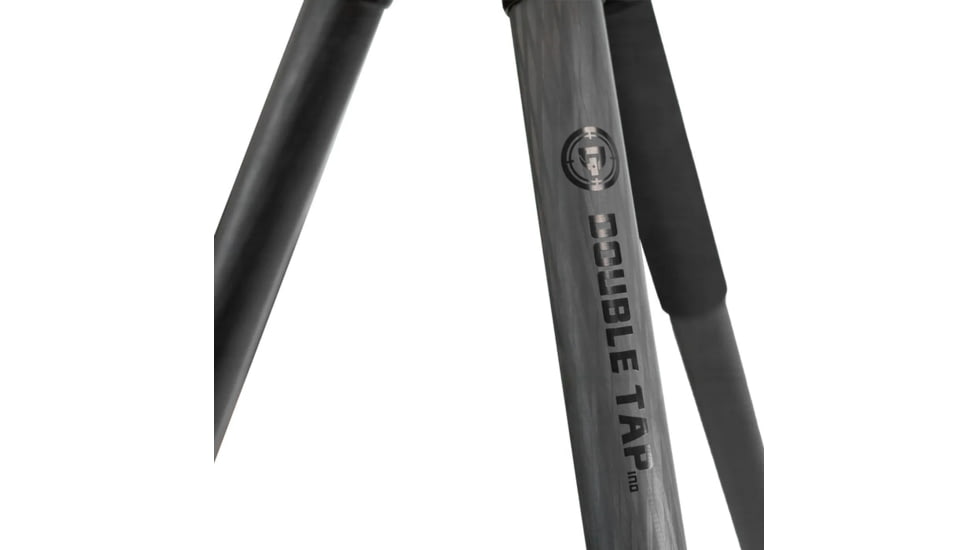 Double Tap Industries Stronghold Carbon Fiber Shooting Tripod, Black, TRI-CF-002