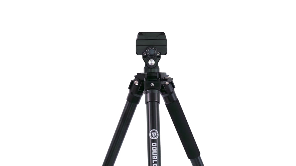 Double Tap Industries Stronghold Lite Aluminum Tripod w/Fixed Saddle Clamp, Black, 36mm, TRI-A-001F