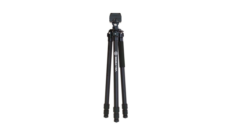 Double Tap Industries Stronghold Lite Aluminum Tripod w/Fixed Saddle Clamp, Black, 36mm, TRI-A-001F