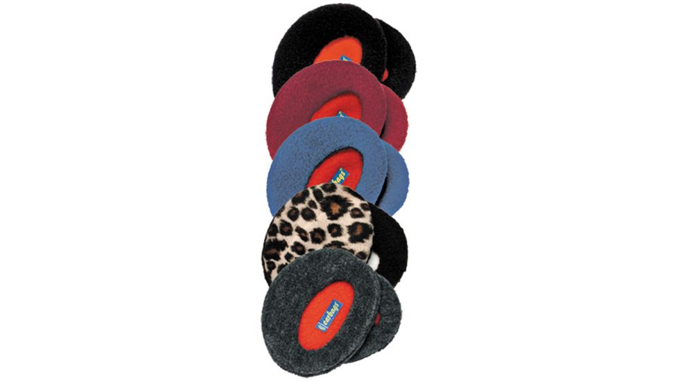 Sprigs Earbags Fleece Plaid Blk/wt Sm 564303