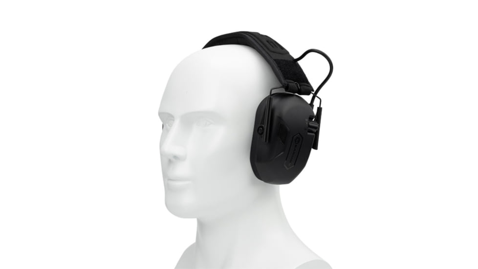 Earmor Sport Shooting ElectronicEar Muffs w/ Foam Earpads, 22dB, Tactical Black, M300A-BK