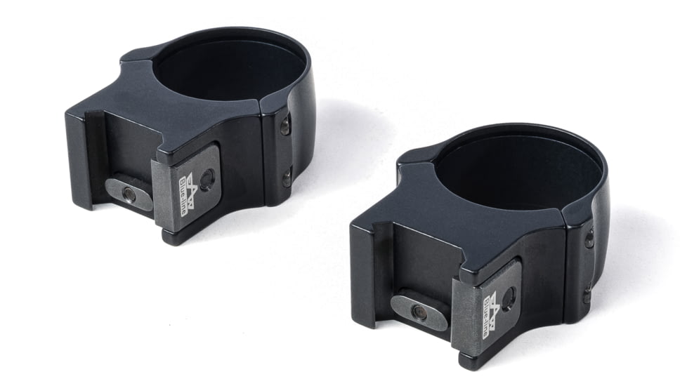 EAW Classical Shape Blue Line Roll Off Scope Mount, Diameter 30mm, Height 15mm, Screw, Black, Small, 471003415021