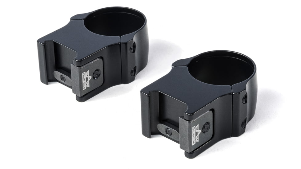 EAW Classical Shape Blue Line Roll Off Scope Mount, Diameter 30mm, Height 18mm, Screw, Black, Small, 471003018021