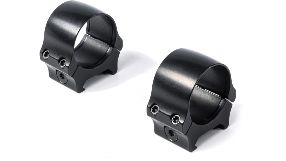 EAW Classical Shape Blue Line Roll Off Scope Mount, Diameter 30mm, Height 5mm, Screw, Black, Small, 471003005021