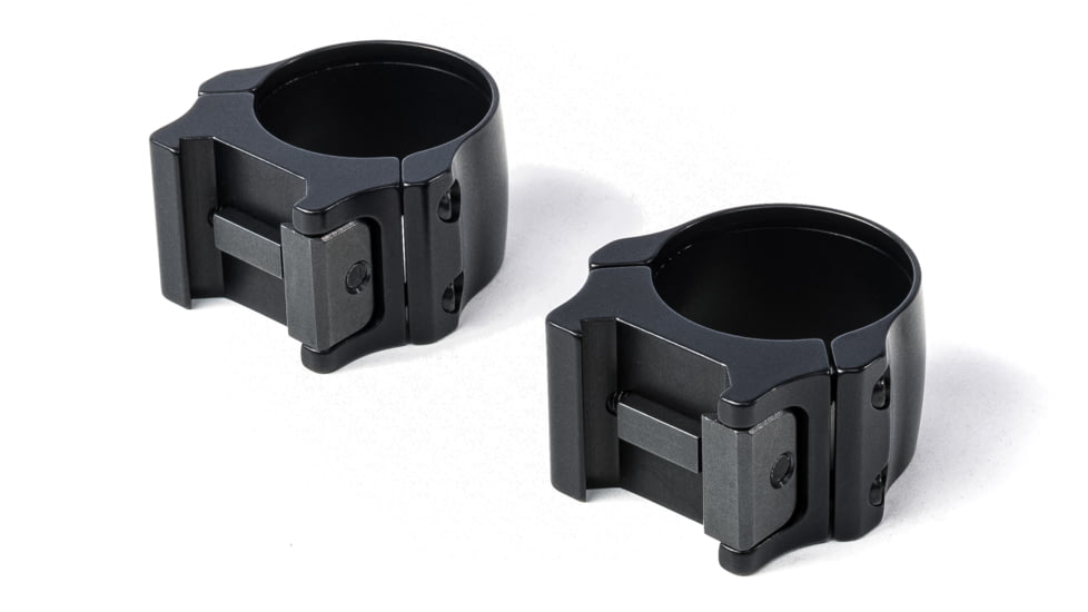 EAW Classical Shape Blue Line Roll Off Scope Mount, Diameter 30mm, Height 5mm, Screw, Black, Small, 471003005021