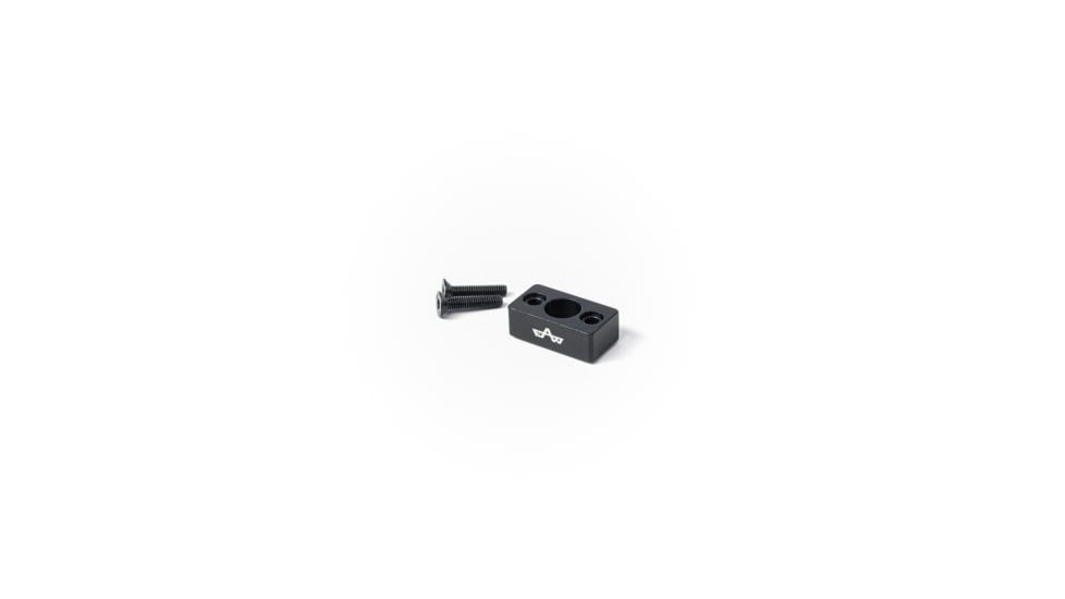 EAW German Tactical Mount Elevation Block, Hole Distance 20mm, Top Mount, Height 10mm, Black, 60010