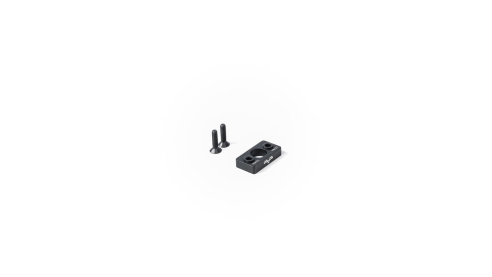 EAW German Tactical Mount Elevation Block, Hole Distance 20mm, Top Mount, Height 6mm, Black, 60009