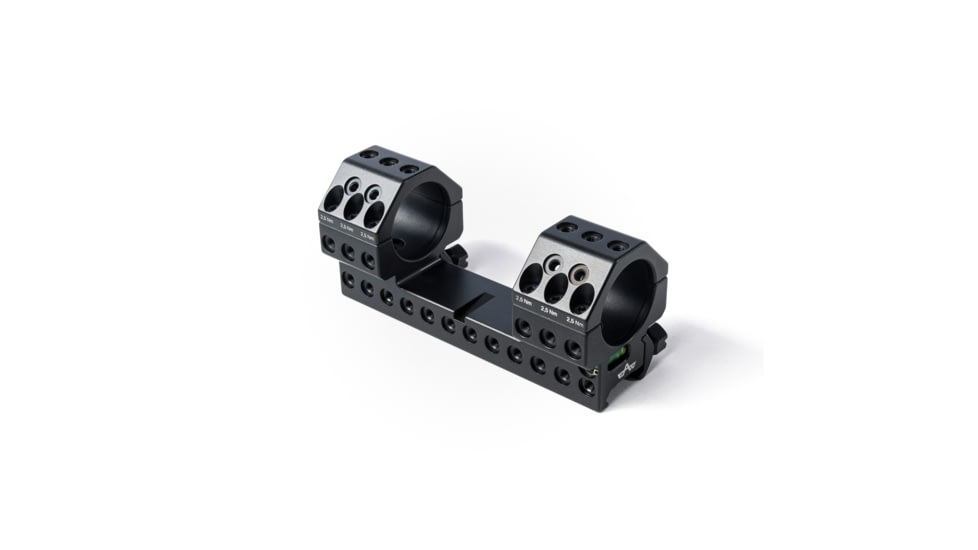 EAW German Tactical Mount Fixed Blockmount, Tube Diameter 30mm, Height 15mm, Screw, Black, 62000