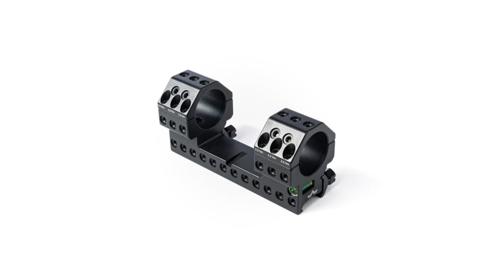 EAW German Tactical Mount Fixed Blockmount, Tube Diameter 30mm, Height 19mm, Screw, Black, 62002
