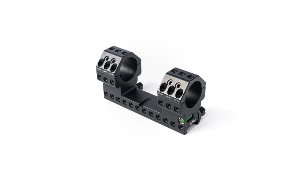 EAW German Tactical Mount Fixed Blockmount, Tube Diameter 30mm, Height 23mm, Screw, Black, 62003