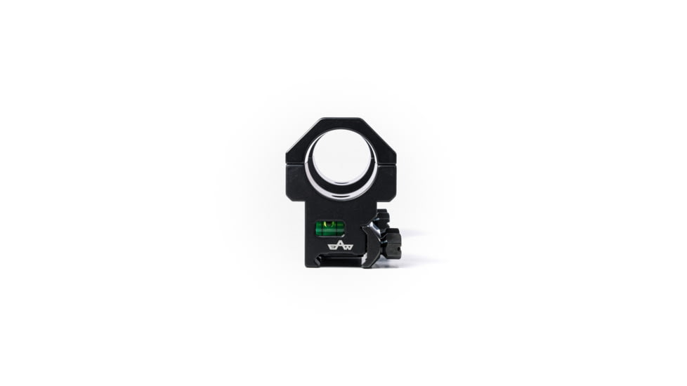 EAW German Tactical Mount Fixed Blockmount, Tube Diameter 30mm, Height 23mm, Screw, Black, 62003