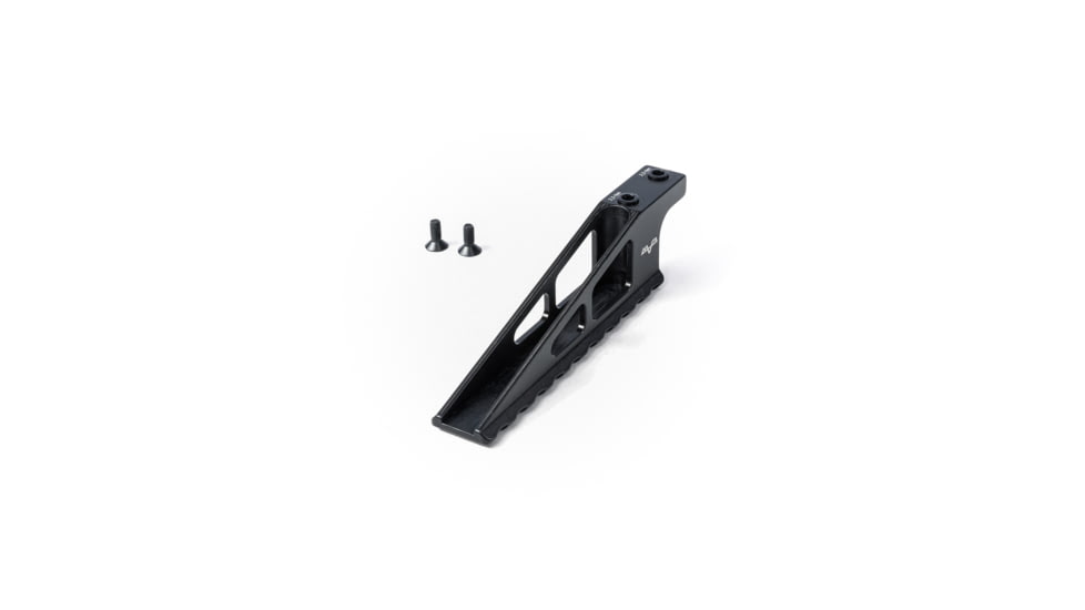 EAW German Tactical Mount Picatinny Attachment, Hole Distance 20mm, Top Mount, Lenght 105mm, Height 33mm, Extension 93mm, Black, 60017