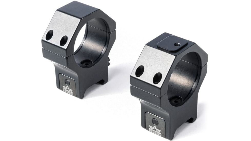 EAW Tactical Shape Blue Line Roll Off Scope Mount, Diameter 36mm, Height 15mm, Screw, Black, Small, 472003615021