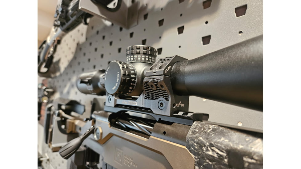 EAW EAW Ultralight 3D Printed Scope Mount w/Screw, Diameter 30mm, Height 18mm, Screw, Black, Small, 482203018021