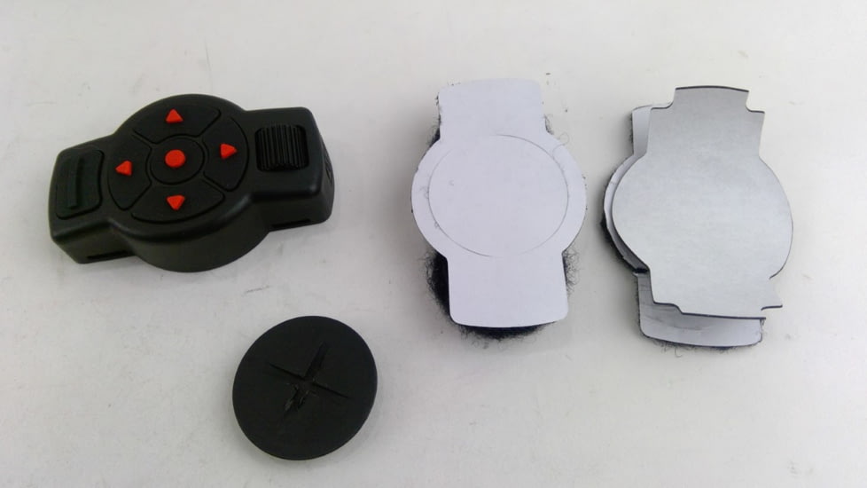 EDEMO ATN X-TRAC Tactical Bluetooth Remote Access Control, Black and Red, ACMURCNTRL1, EDEMO2