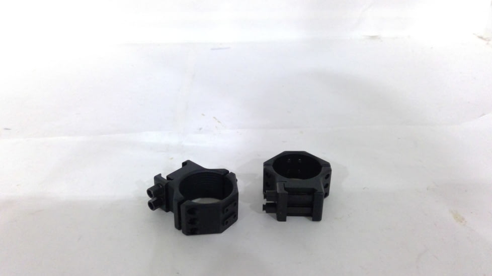 EDEMO Riton Optics Tactical Rifle Scope Rings, 34mm Tube, Black, XRC3410T, EDEMO2