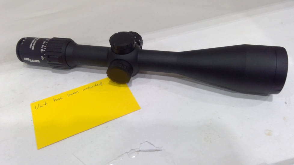 EDEMO SIG SAUER BDX Combo Kit 6.5-20X52mm Rifle Scope, 30mm Tube, Second Focal Plane, Circle Reticle, MOA, Graphite, w/KILO1600BDX Laser Rangefinder, SOK16BDX05, EDEMO2